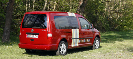 Volkswagen Caddy Maxi Life Tramper 2.0 TDI: Reisebett mit hohem Fahrgenuss