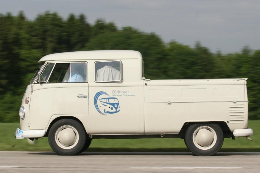 Volkswagen feiert 50 Jahre Doppelkabine