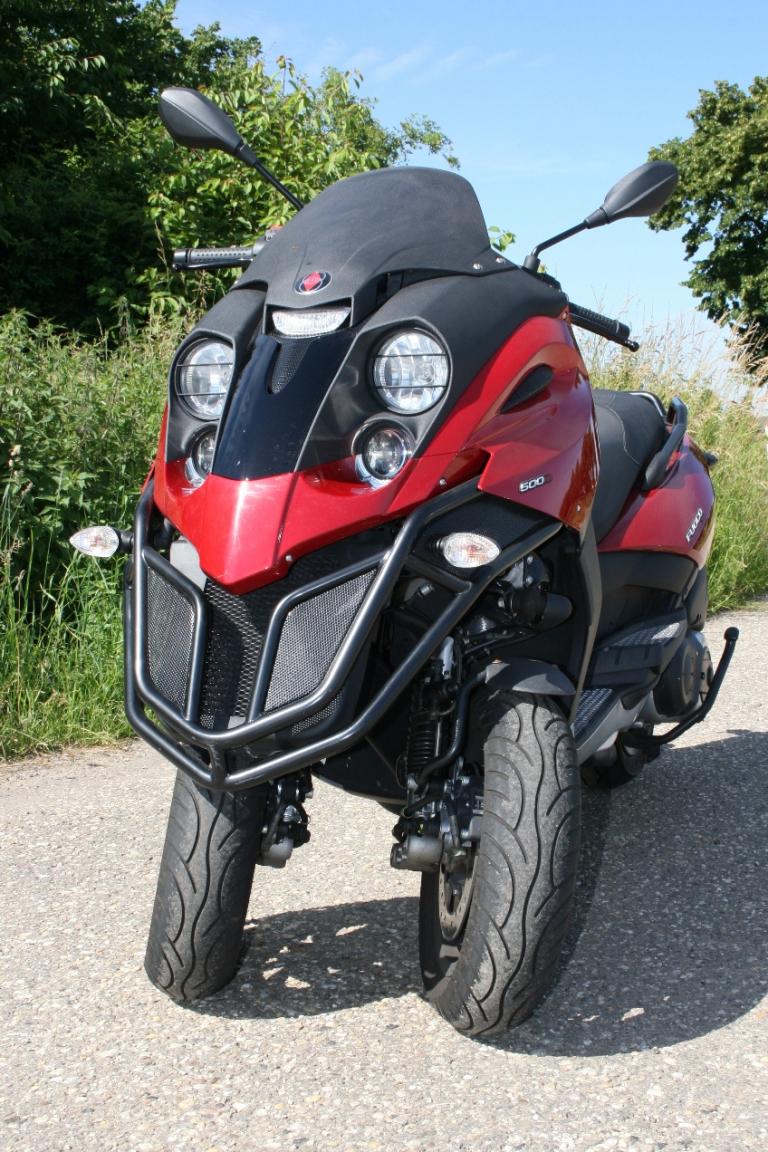Vorstellung Gilera Fuoco 500: Aller guten Dinge sind drei