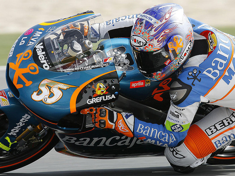 1. Qualifying 125cc: Der Regen spülte Faubel nach oben
