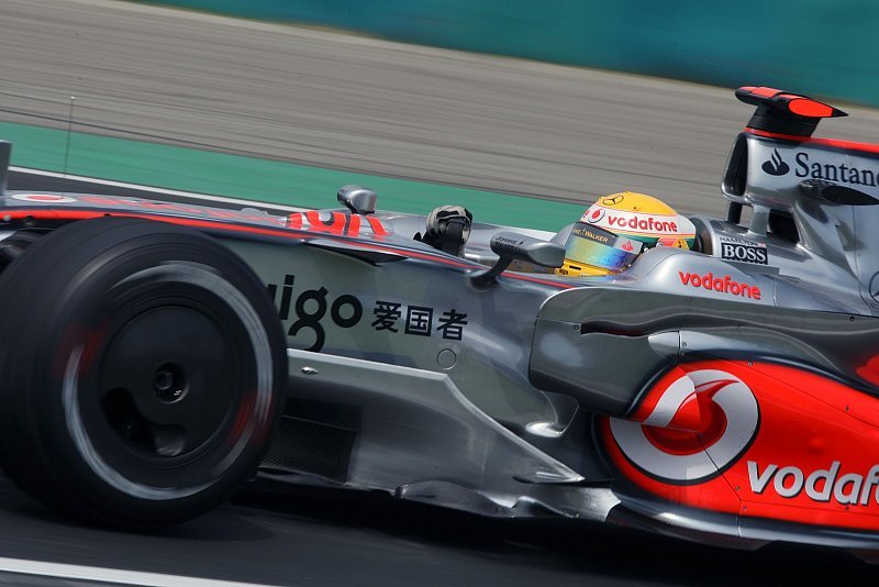 2. Training: Hamilton vor Piquet