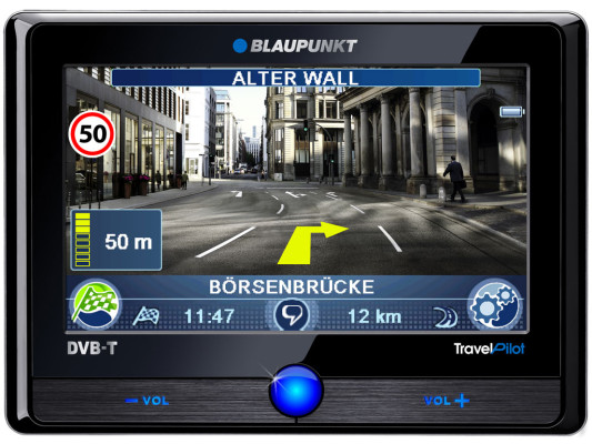 Blaupunkt stellt Video-Navigation mit Verkehrsschilderkennung vor 