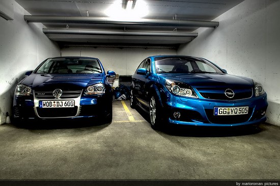 Einfach mal Abschied nehmen | Golf V meets Vectra C