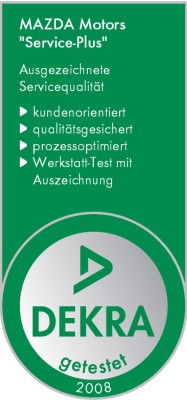 Erster Mazda-Händler erhält Dekra-Qualitätssiegel