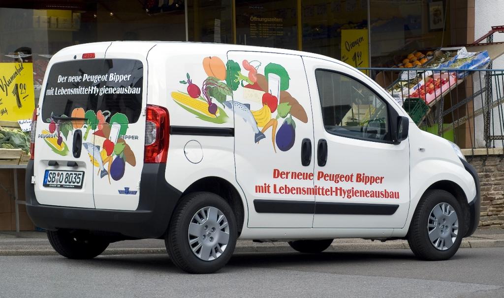 Hygieneausbau für Peugeot Bipper