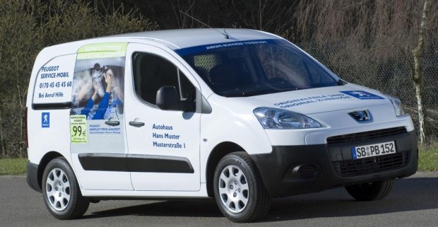 Peugeot Partner Kastenwagen als ''Service Edition''