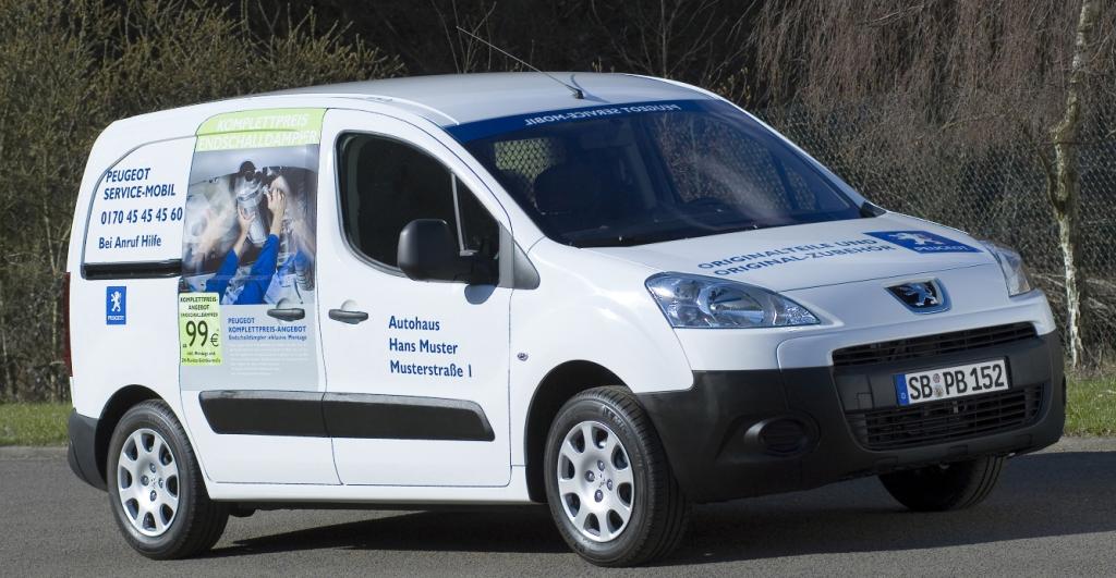 Peugeot Partner Kastenwagen als ''Service Edition''