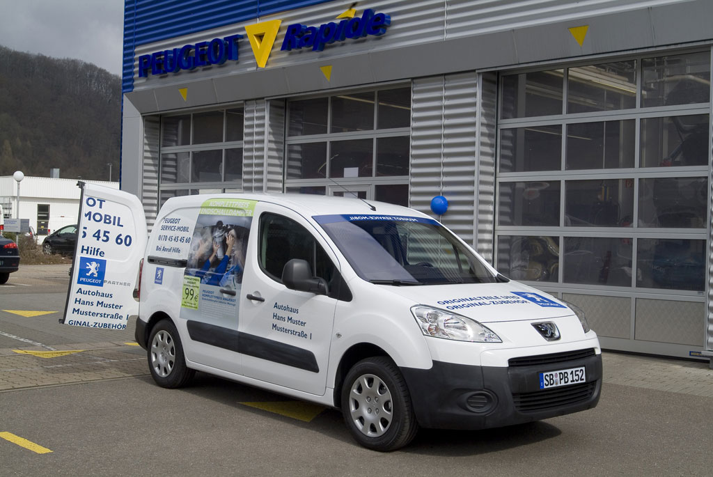 Peugeot Partner Kastenwagen als „Service Edition“