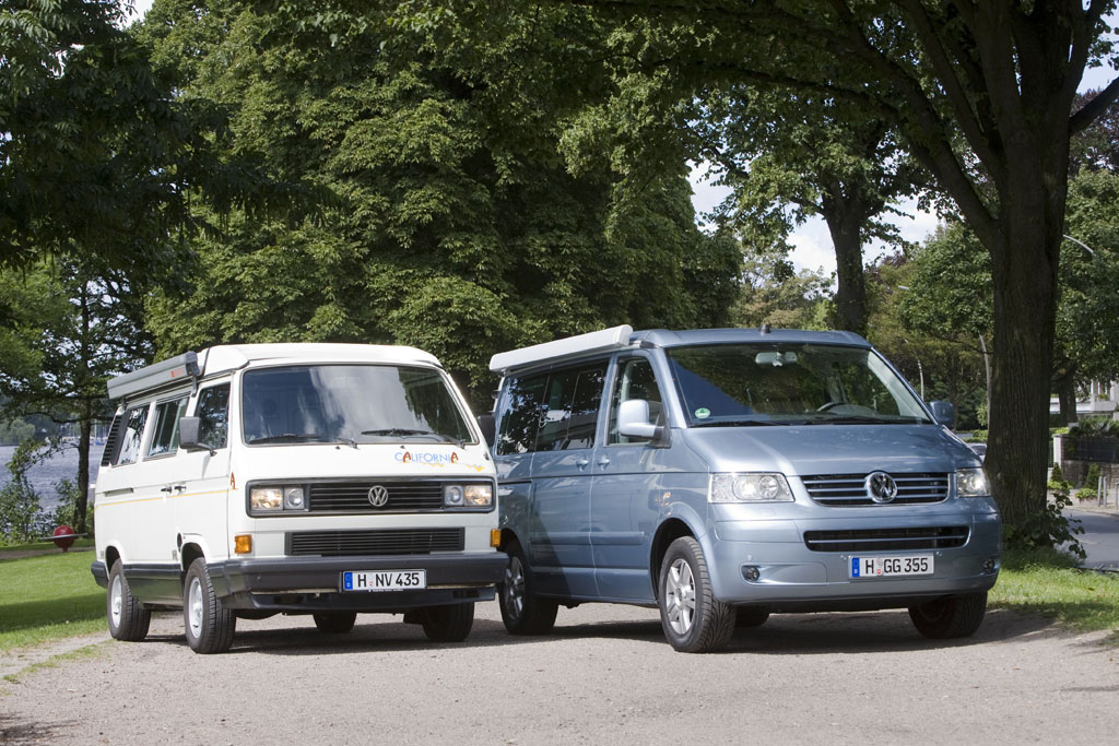 VW feiert auf dem Caravan-Salon 20 jähriges Jubiläum des California