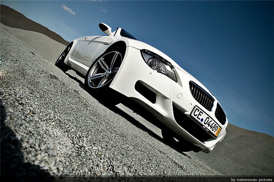 Weiße Raubkatze : BMW M6 Cabriolet