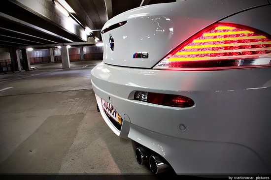 Weiße Raubkatze : BMW M6 Cabriolet
