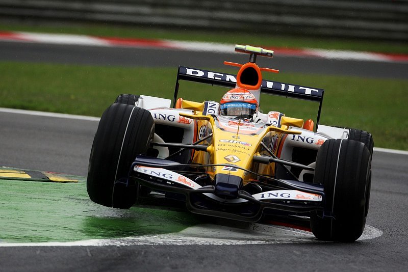 Alonso nutzte den Regen: Besser als im Trockenen