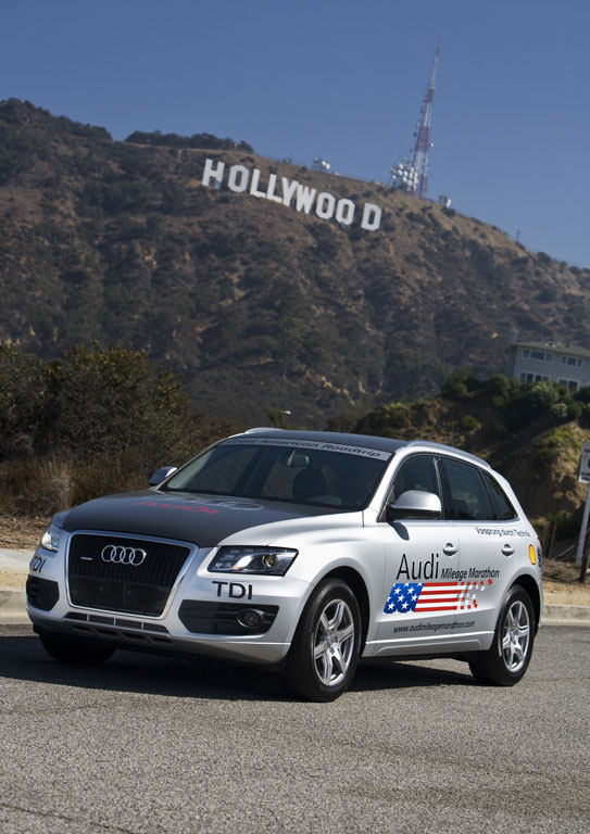 Audi startet Diesel-Offensive in den USA mit Marathonfahrt 