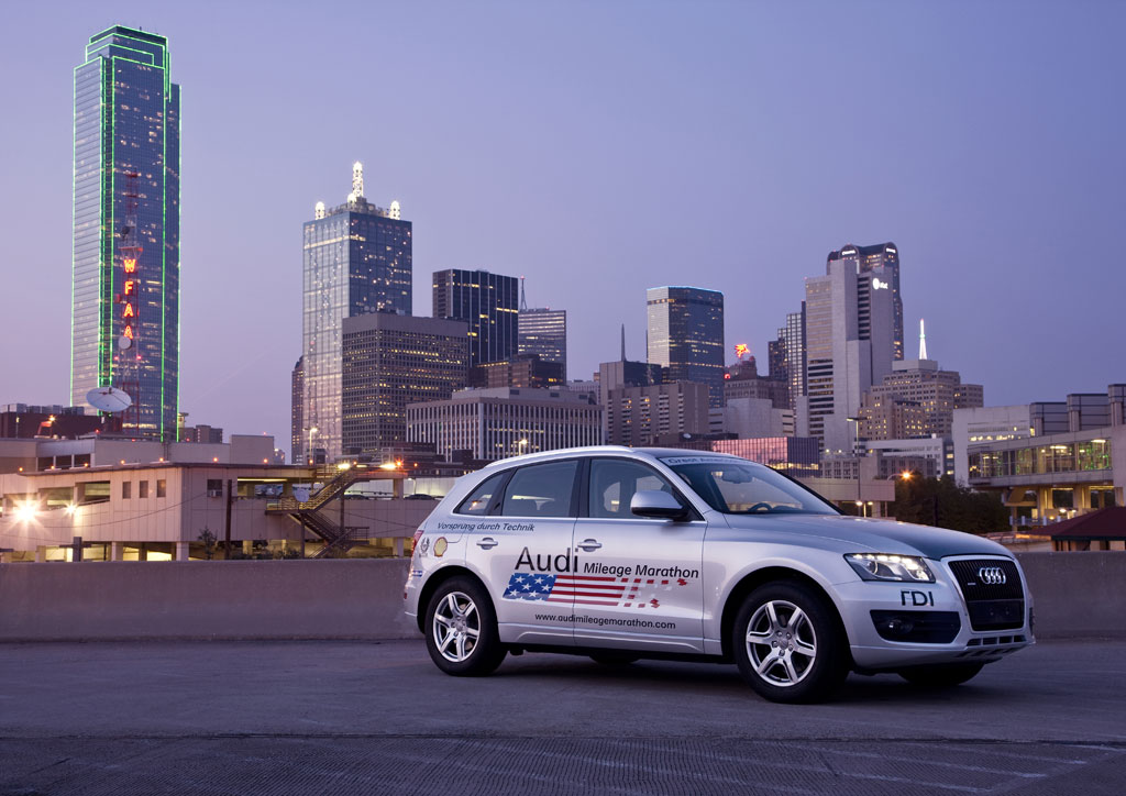 Audi startet Diesel-Offensive in den USA mit Marathonfahrt 