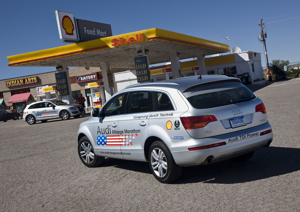 Audi startet Diesel-Offensive in den USA mit Marathonfahrt
