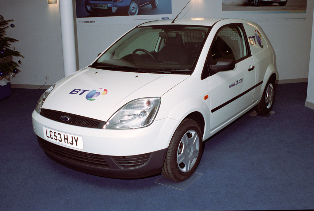 Ford stellt in Hannover den Fiesta Van vor 