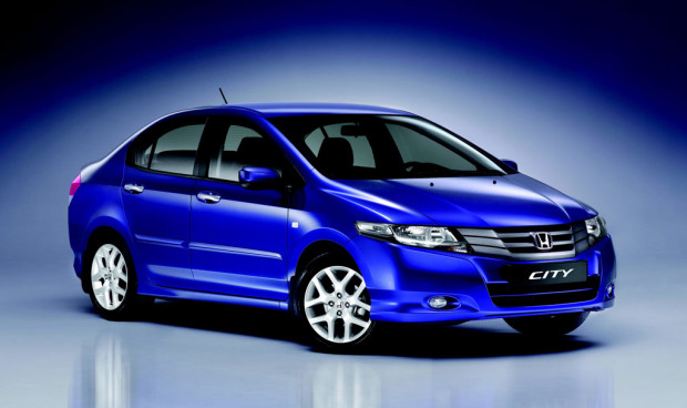 Honda Jazz mit Stufenheck für Osteuropa 