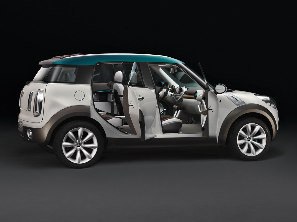 Mini Crossover Concept mit mehr Raum und Allradantrieb 
