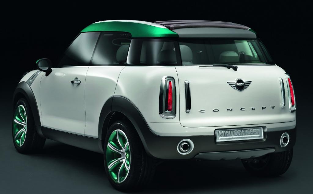 Mini Crossover Concept mit mehr Raum und Allradantrieb