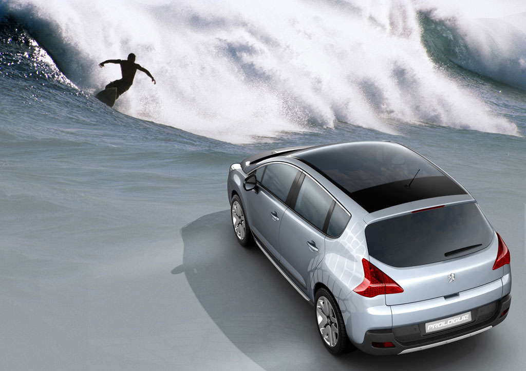 Peugeot stellt Hybrid-Konzeptauto Prologue vor