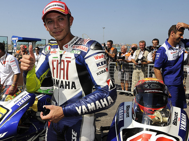 Rossi holt den Helden ein: Er fährt nicht für Platz zwei