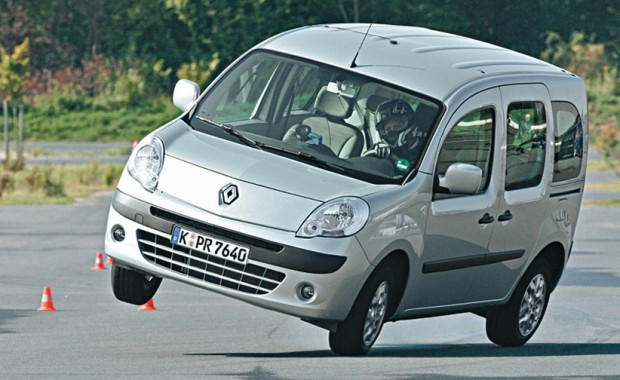 Trotz ESP: Renault Kangoo schwächelt beim Ausweichtest