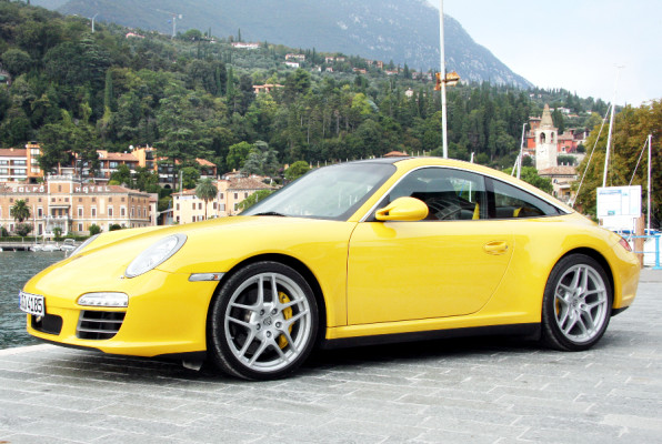 Vorstellung Porsche Targa: Oben fast ganz offen