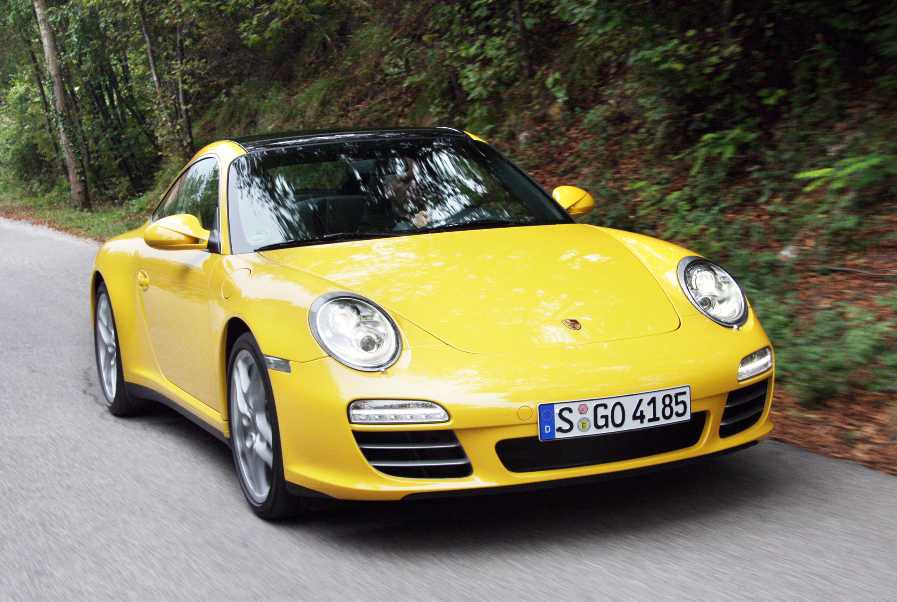 Vorstellung Porsche Targa: Oben fast ganz offen