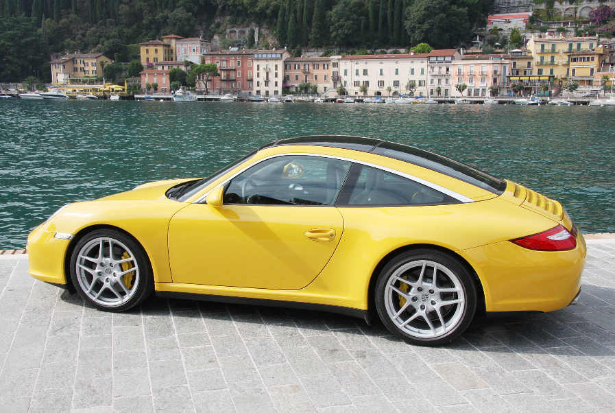 Vorstellung Porsche Targa: Oben fast ganz offen