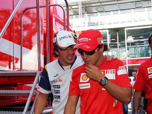 Alonso will Massa unterstützen: Lieber Massa statt Hamilton