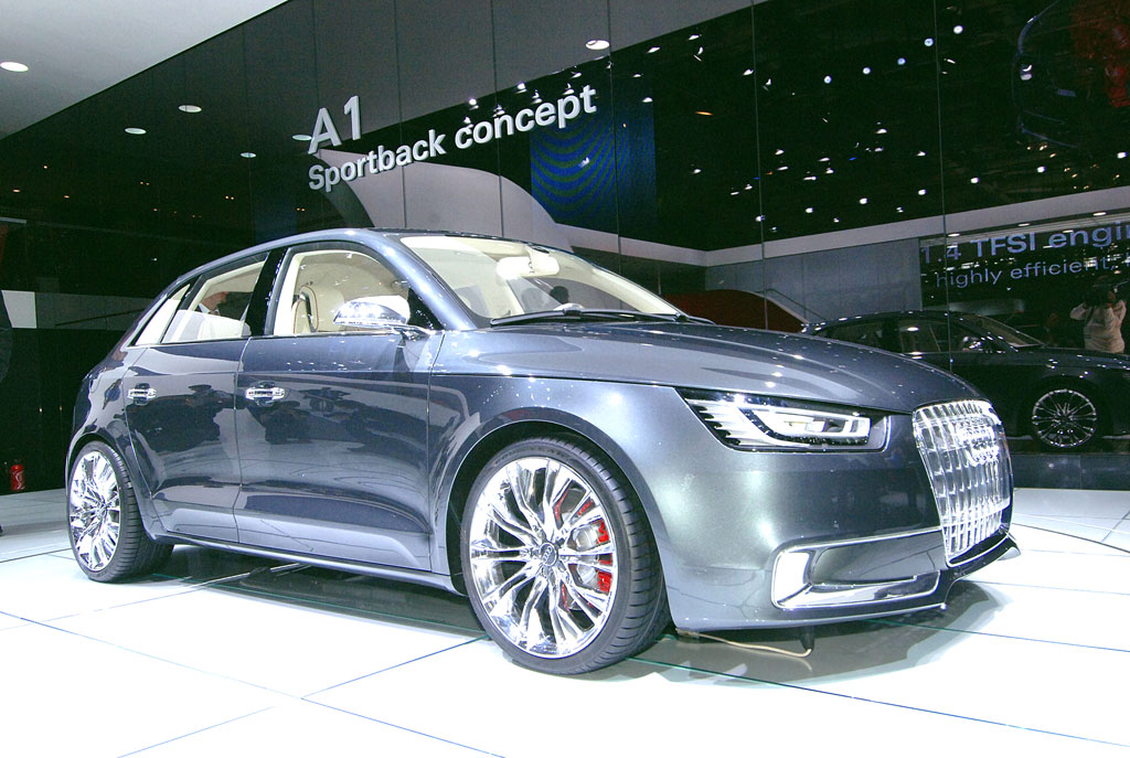 Audi A1 Sportback Concept mit Hybridantrieb