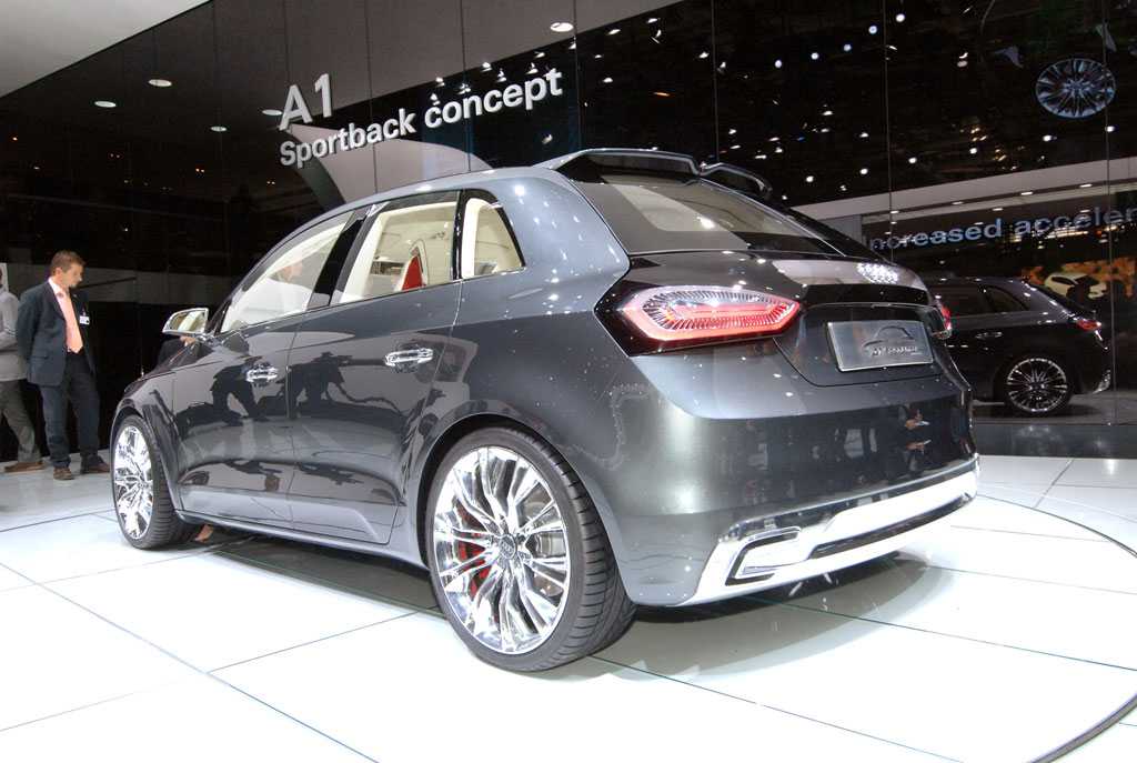 Audi A1 Sportback Concept mit Hybridantrieb