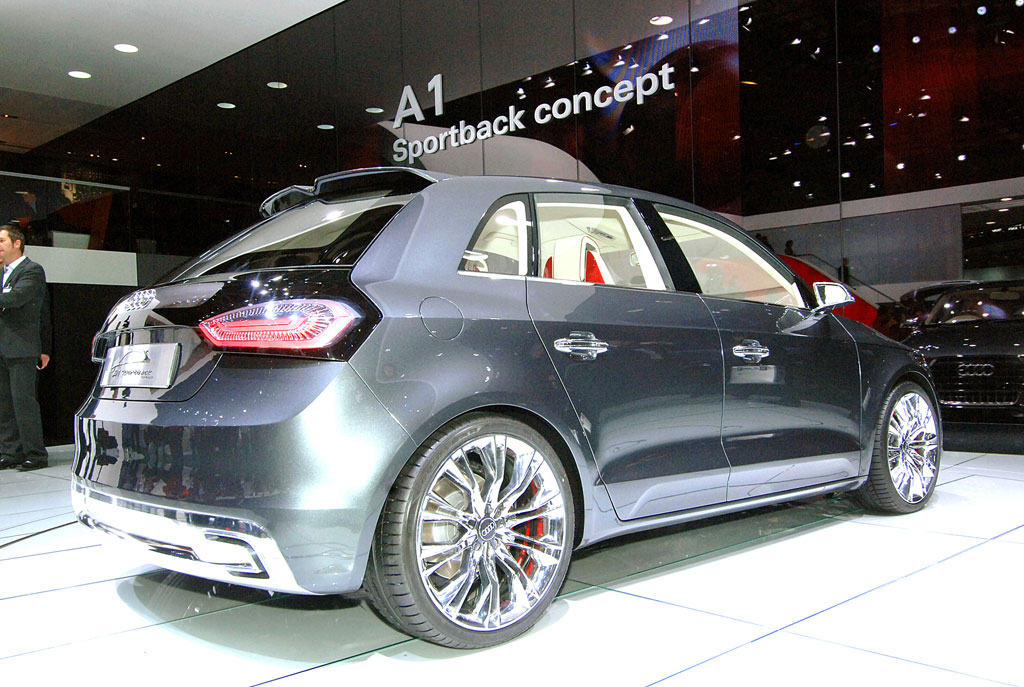 Audi A1 Sportback Concept mit Hybridantrieb