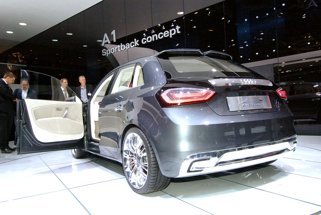Audi A1 Sportback Concept mit Hybridantrieb