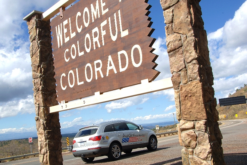 Audi Mileage Marathon führt am Pikes Peak vorbei