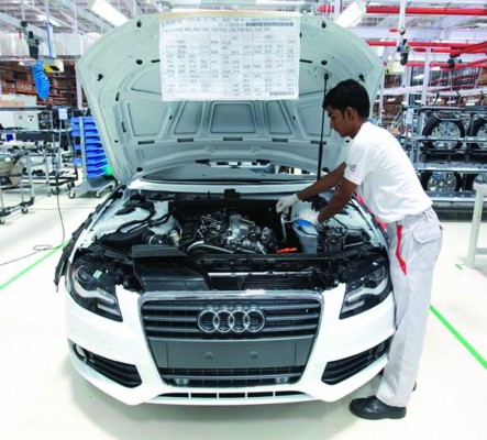Audi startet Produktion des A4 in Indien