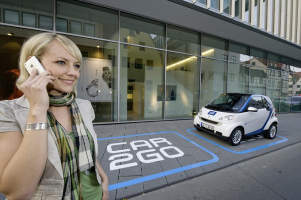 Daimler startet Pilotprojekt mit Leihautos 