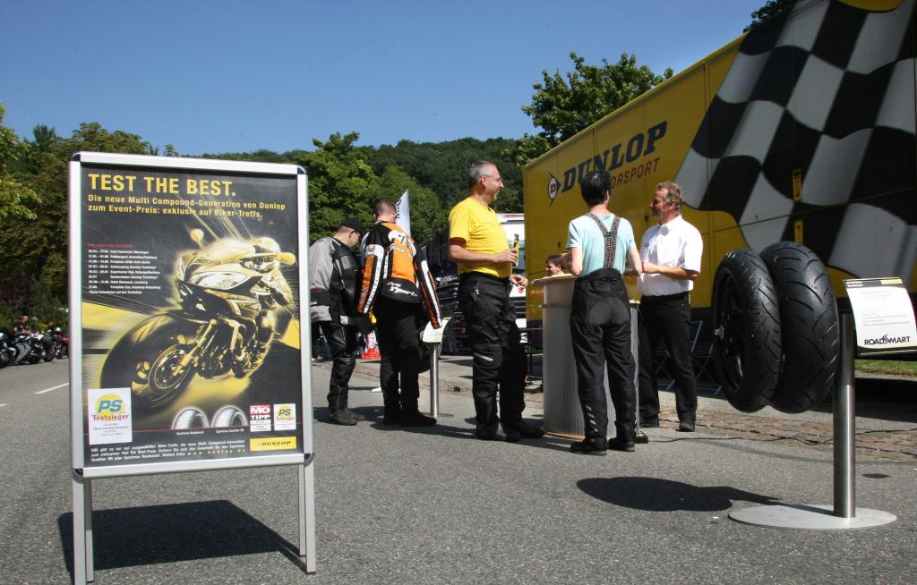 Dunlop setzt Motorradreifenaktion fort 