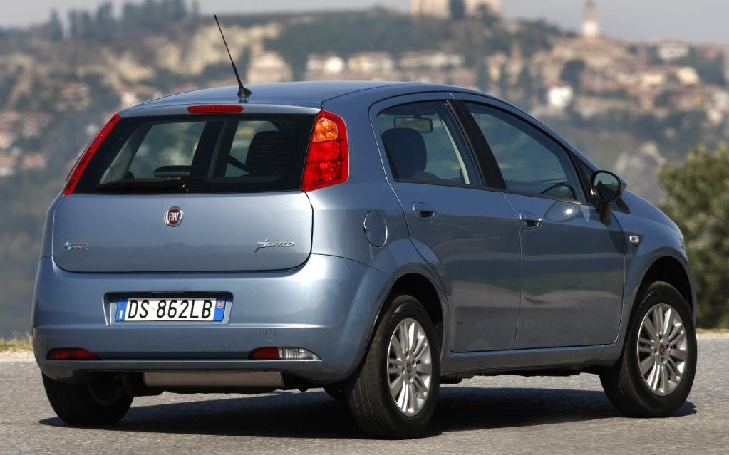 Erdgasantrieb für Fiat Grande Punto