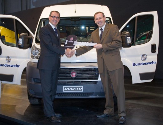 Fiat liefert rund 400 Ducato an Bundeswehr-Fuhrparkservice