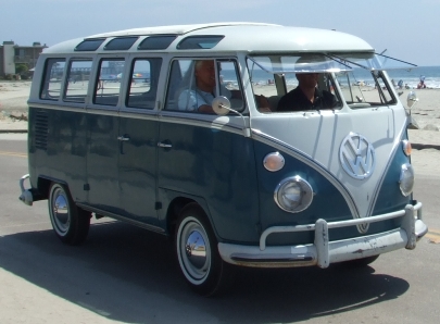 Nach 43 Jahren - Originallack für Samba Bus