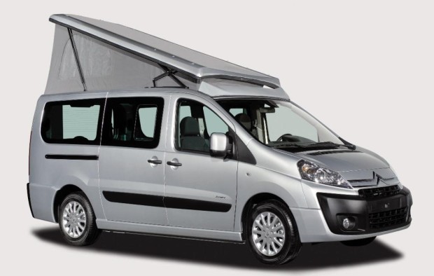 Pössl Daily Van C auf Basis des Citroën Jumpy
