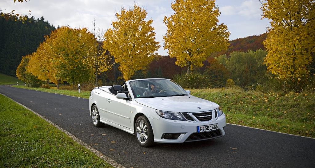 Saab 9-3 Cabrio – Der Herbst ist farbenfroh