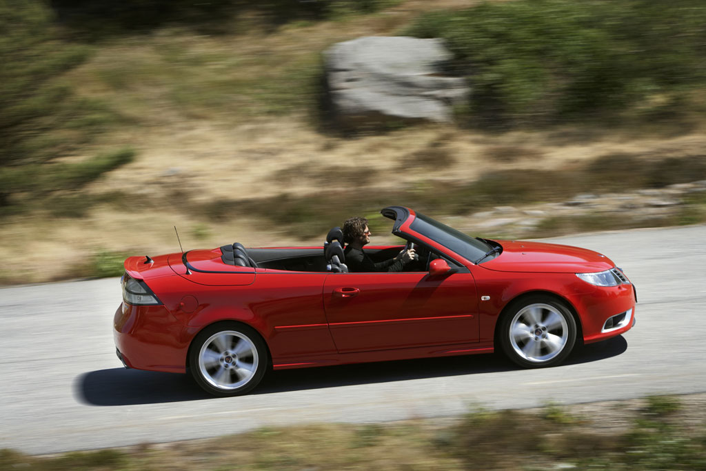 Saab 9-3 Cabrio – Der Herbst ist farbenfroh