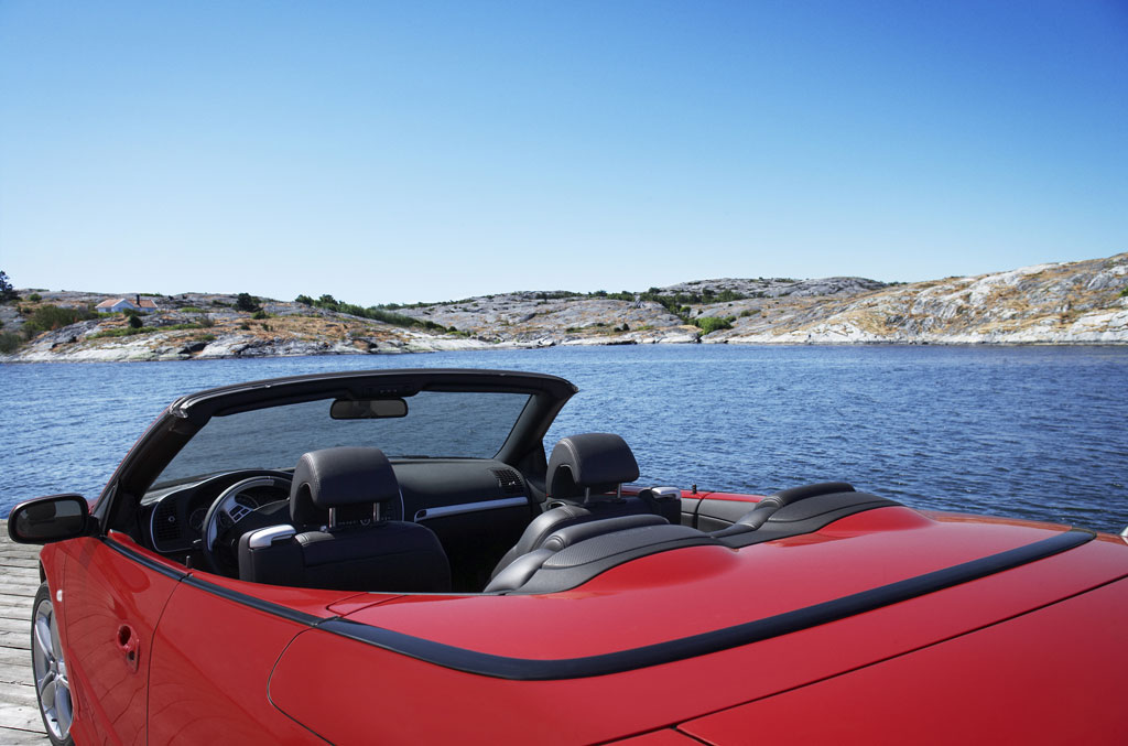 Saab 9-3 Cabrio – Der Herbst ist farbenfroh