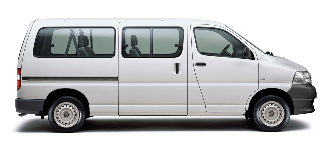 Toyota Hiace GL jetzt auch mit Allradantrieb