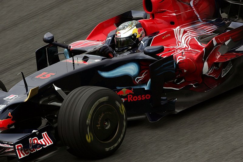 Vettel gegen Bourdais: Ziemlich ausgeglichen