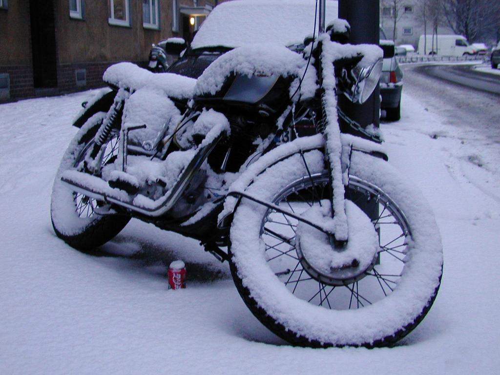 Winter-Ratgeber: Motorrad gut einmotten 