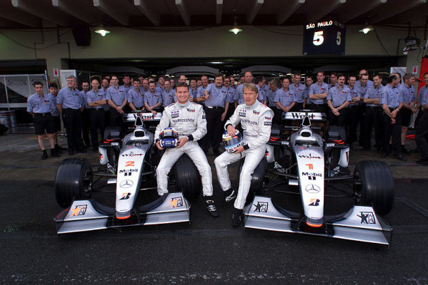 Coulthard mochte seine Teamkollegen: Häkkinen der grüne Fahrer