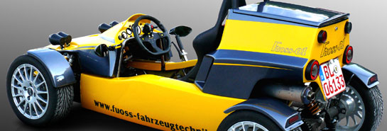 Fuoss 01 | Offener Einsitzer mit Mittelmotor